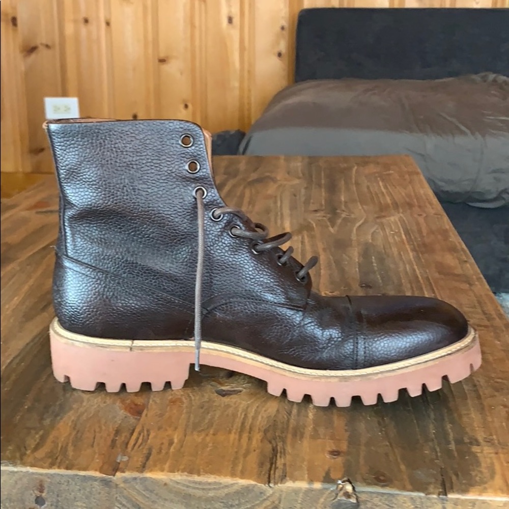 Men’s Barney’s Booties size 9 brown